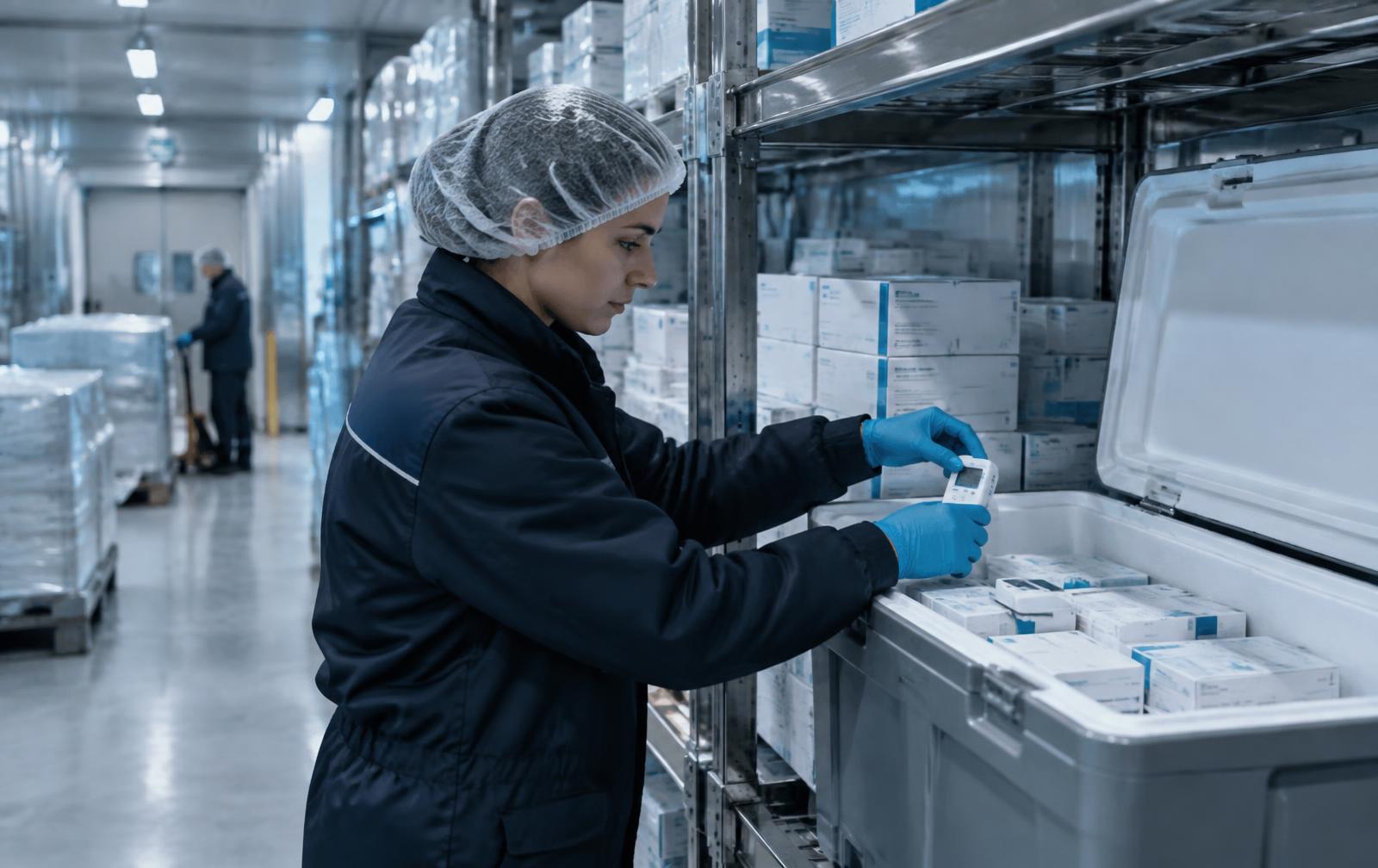 Monitoramento de temperatura na cadeia fria farmacêutica